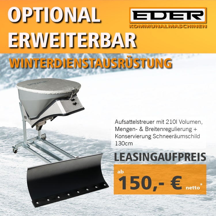 Bild Winterdienstausrüstung optional erweiterbar