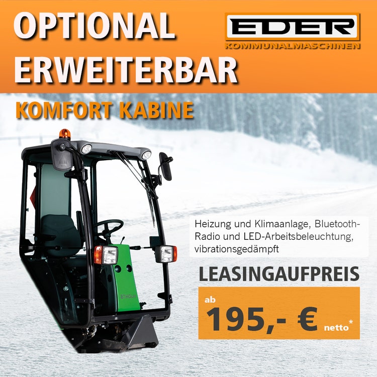 Bild Komfort Kabine Optional erweiterbar