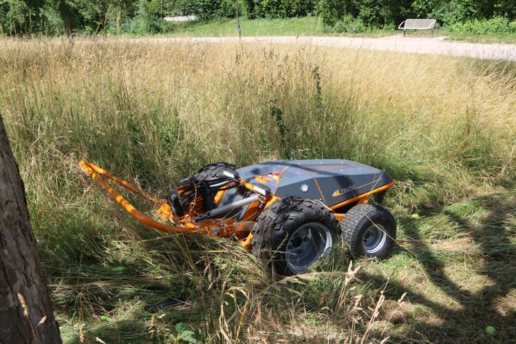 Autonome Mähroboter beim EDER Kommunaltag 2026 in Poing