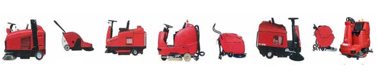 Verschiedene Ausführungen vonRCM Maschinen zur Reinigung