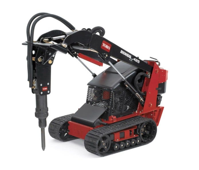 Toro Dingo 323 Spezialmaschine mit Meissel