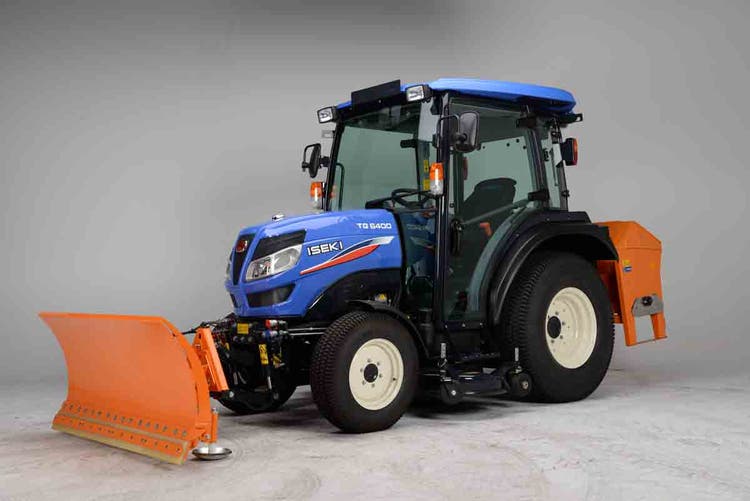 Iseki TG 6000 Traktor mit Schneeschild