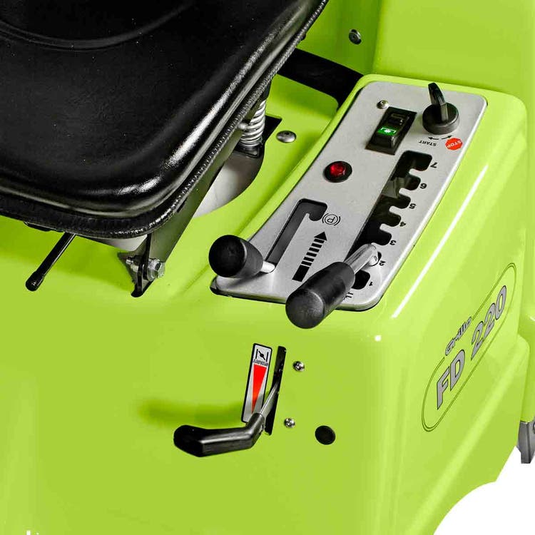 Detailansicht Schaltung Grillo FD 220 R
