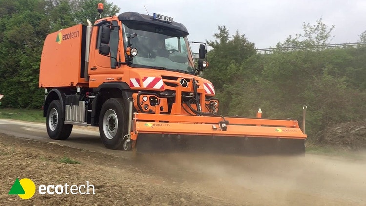 Video Ecotech R Kehrmaschine