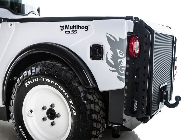 Detailansicht Multihog CL / CX Geräteträger Kupplung