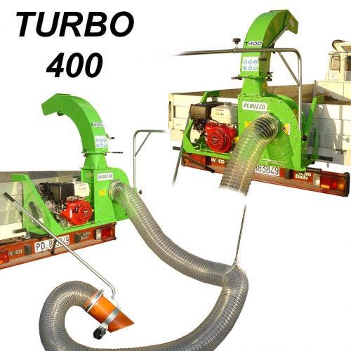 Produktblatt Peruzzo Turbo 400 Laubverladegebläse