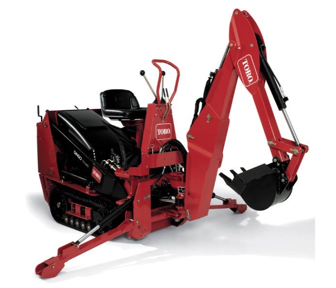 Toro Dingo 323 Spezialmaschine mit Schaufel