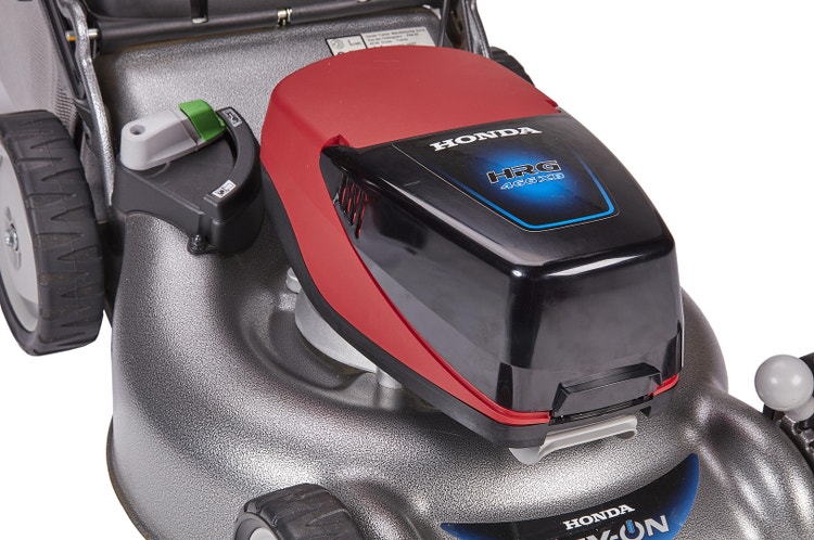 Detailansicht Honda Akku-Rasenmäher HRG 416 XB / 466 XB- Izy-on