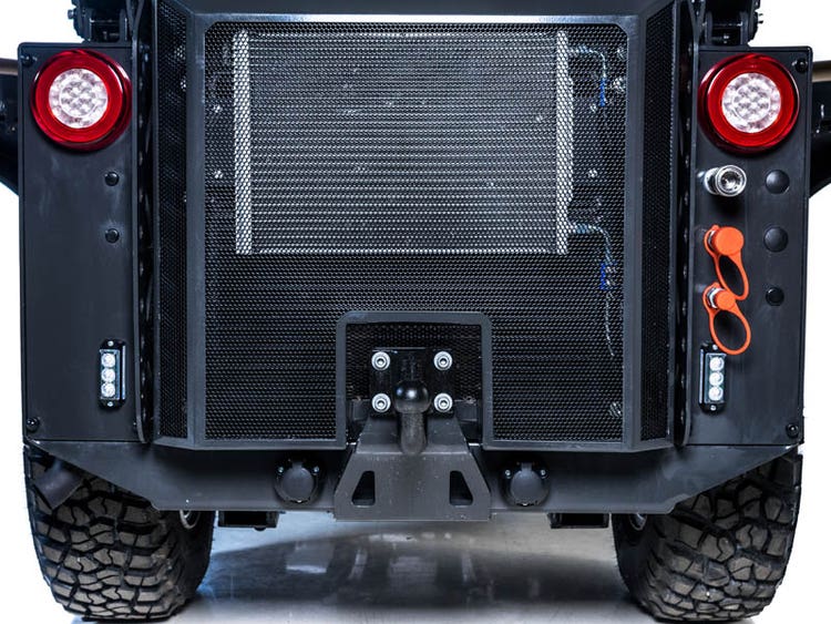 Detailansicht Multihog CL / CX Geräteträger Geräteaufnahme