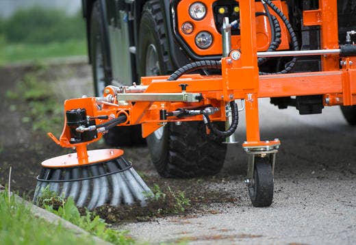 Detailansicht Ecotech WKT 7 - Kommunal Pro Wildkrautbesen