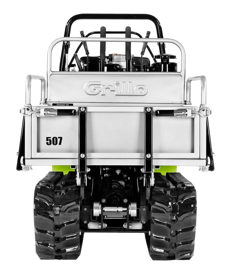 Grillo Dumper 507 von hinten
