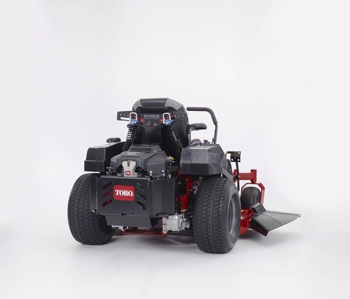 Toro TimeCutter HD XS 5450 CE MyRide Zero-Turn-Mäher von hinten seitlich