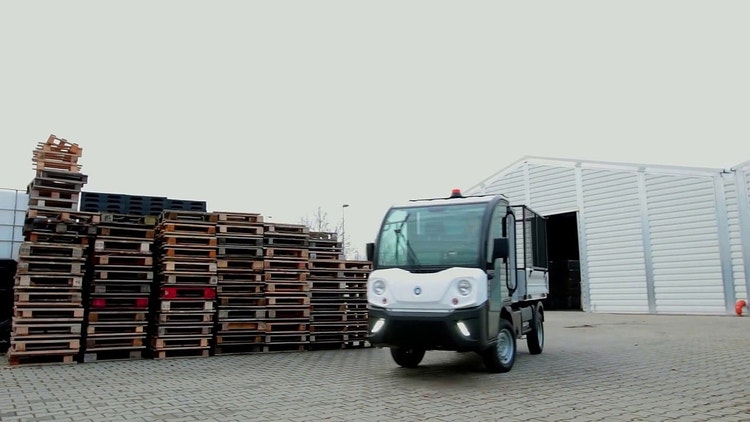 Video Goupil G4 Elektro-Nutzfahrzeug