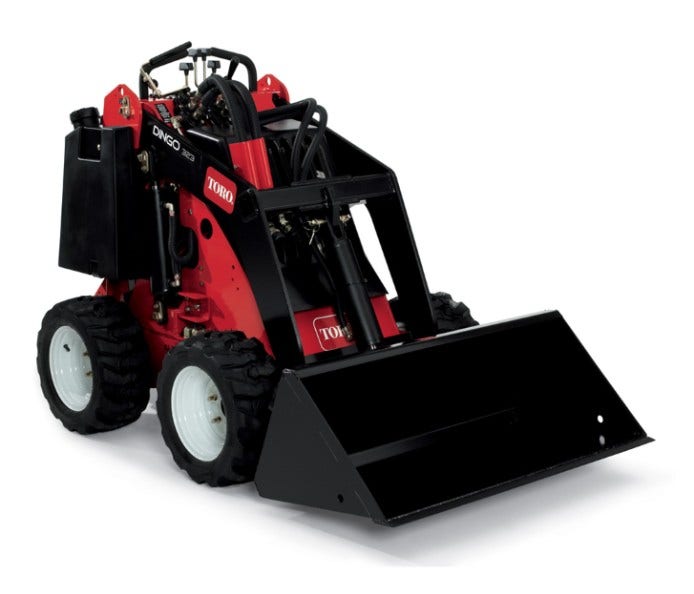 Toro Dingo 323 Spezialmaschine mit Ladeschaufel