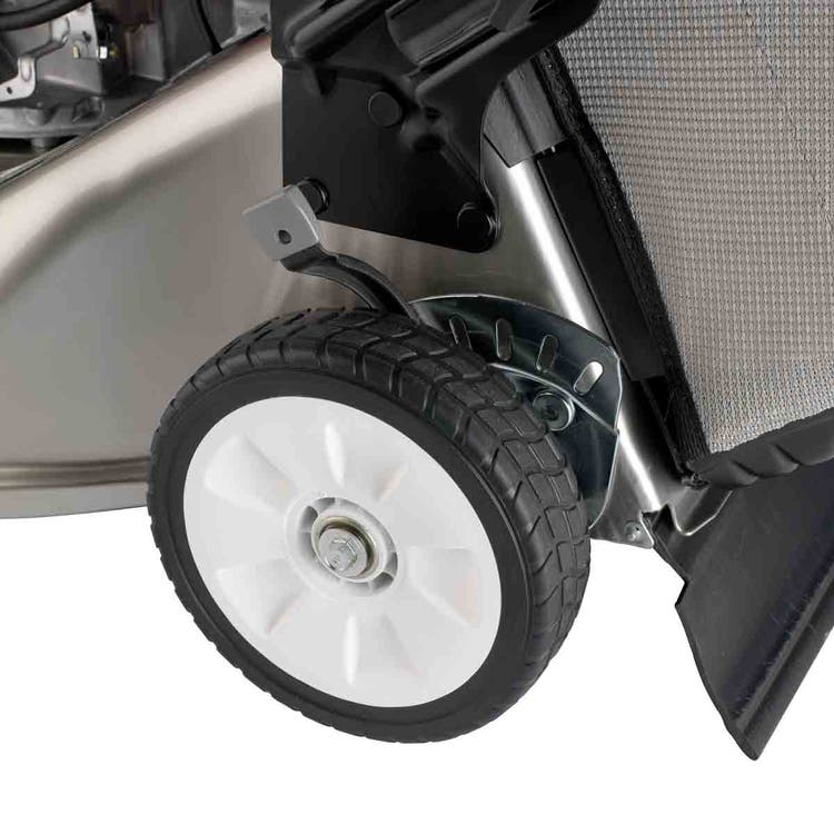 Detailansicht höhenverstellbare Räder Honda HRG 536 SK / VY / VL Rasenmäher