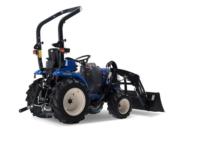 Iseki TM 3187 A / AL Traktor seitlich von hinten