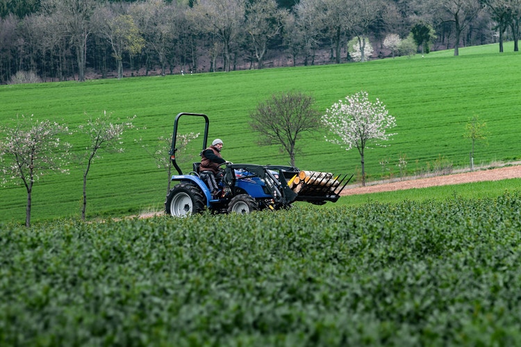 Iseki TLE 3410 AL Traktor auf Feld