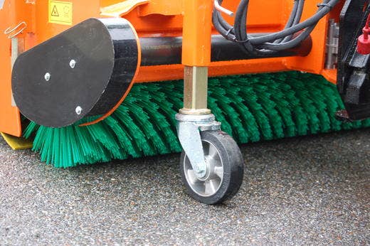 Detailaufnahme Ecotech SGK Kehrmaschine