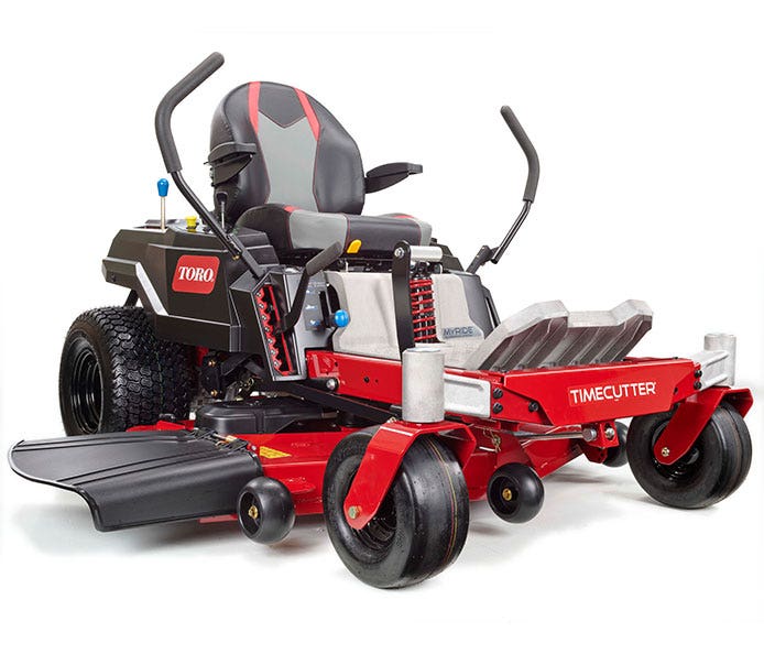 Toro TimeCutter MX 5075T MyRide Zero-Turn-Mäher von der Seite
