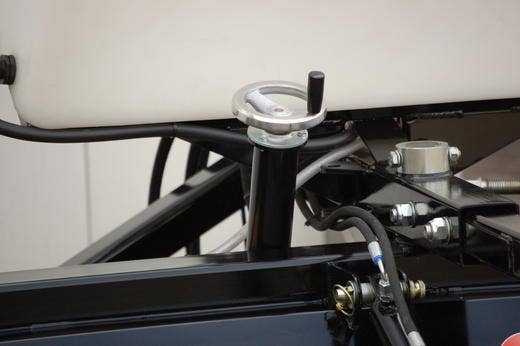 Detailansicht Echotech GBS Kehrmaschine