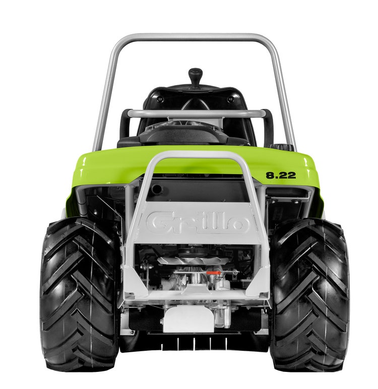 Grillo Hochgrasmäher Climber 8.2 von hinten