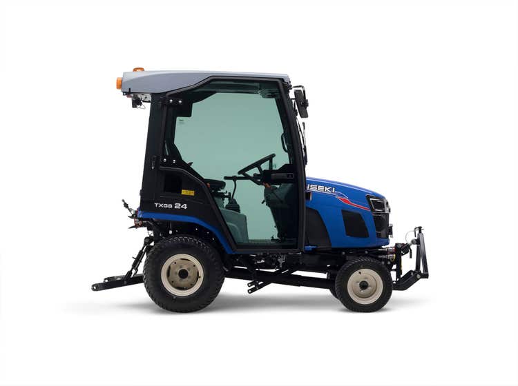 Seitenansicht Iseki TXGS 24 Traktor