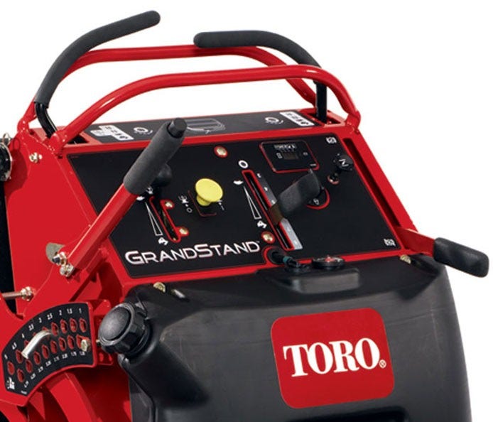 Cockpit Toro GrandStand Zero-Turn-Mäher