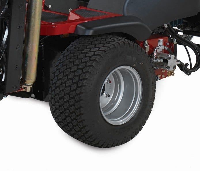 Detailansicht Reifen Toro LT 3340 Spindelmäher