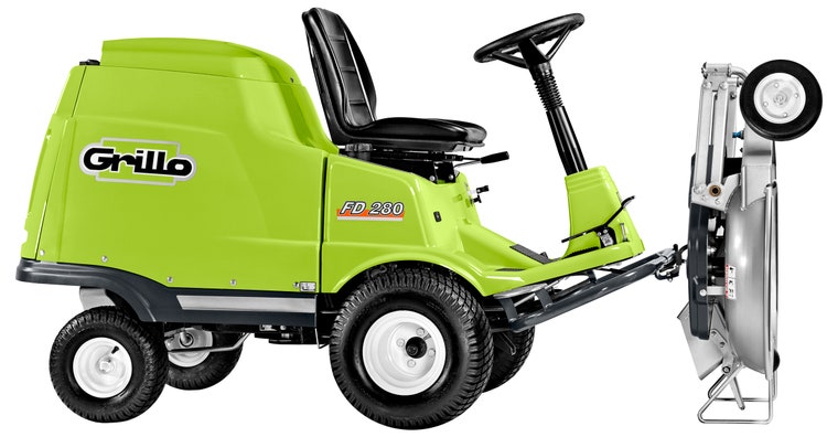 Grillo FD 280 mit diversen Anbauteil