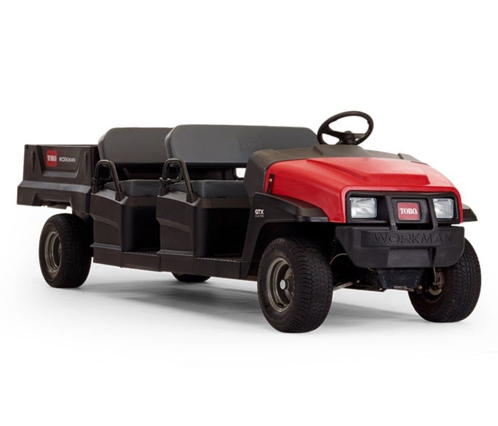 Setienansicht Toro Workman GTX ohne Dach