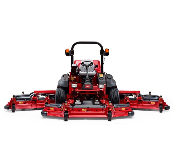 Toro GroundsMaster 5900 / 5910 von vorne bei EDER-Kommunal
