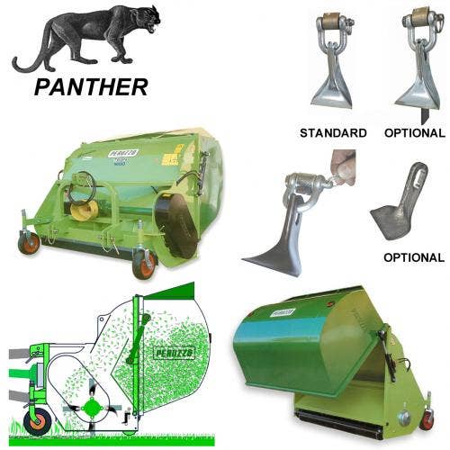 Prospektseite von Peruzzo Anbaugerät Panther