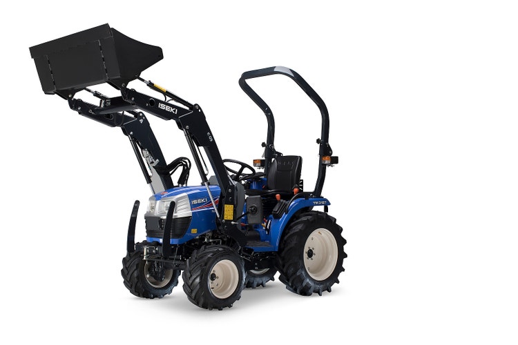 Diagonalansicht Iseki TM 3187 A / AL Traktor