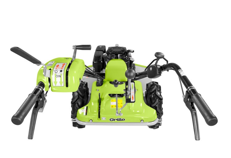 Grillo Profi-Hochgrasmäher CL 75 Sicht auf Lenker
