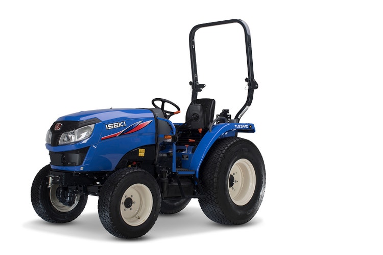 Seitenansicht Iseki TLE 3410 AL Traktor