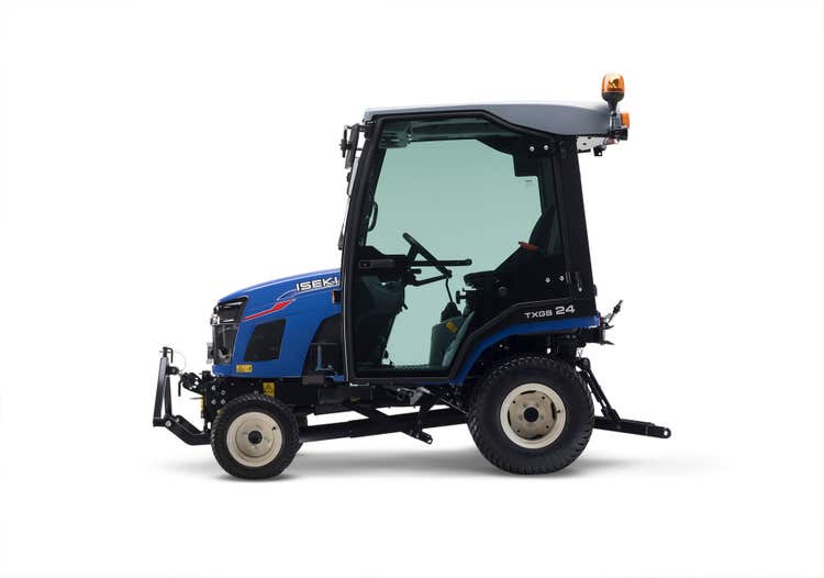 Seitenansicht Iseki TXGS 24 Traktor