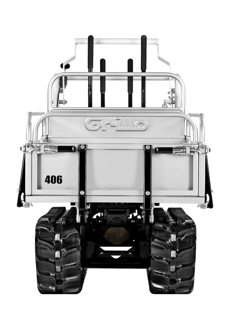Rückansicht Grillo Dumper 406