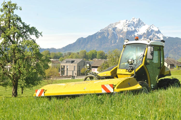 Rigitrac SKH 60 Traktor auf Wiese