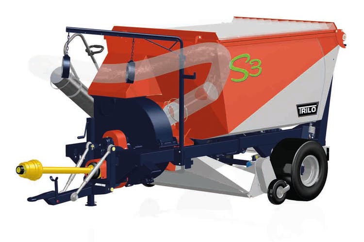 Trilo S 3 Kehr- und Saug-Wagen