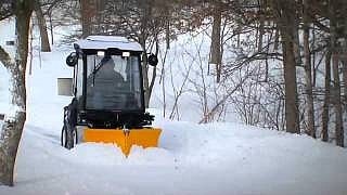Video Toro GroundsMaster 360 auf Youtube im Schnee