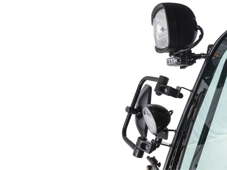 Detailansicht Multihog CL / CX Geräteträger Beleuchtung