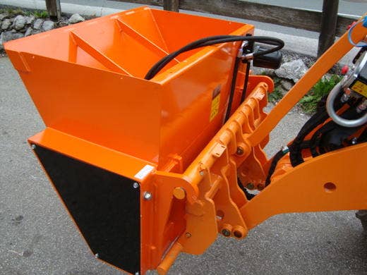 Seitenansicht Ecotech XL / XLR Selbstladestreuer