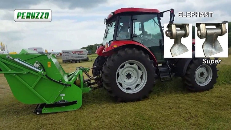 Video Peruzzo Elephant Mulcher mit Aufnahme