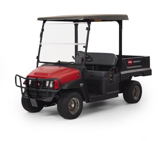 Ansciht Toro Workman GTX mit Dach