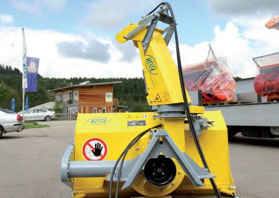 Bild Westa Profi Schneefräse 36-L