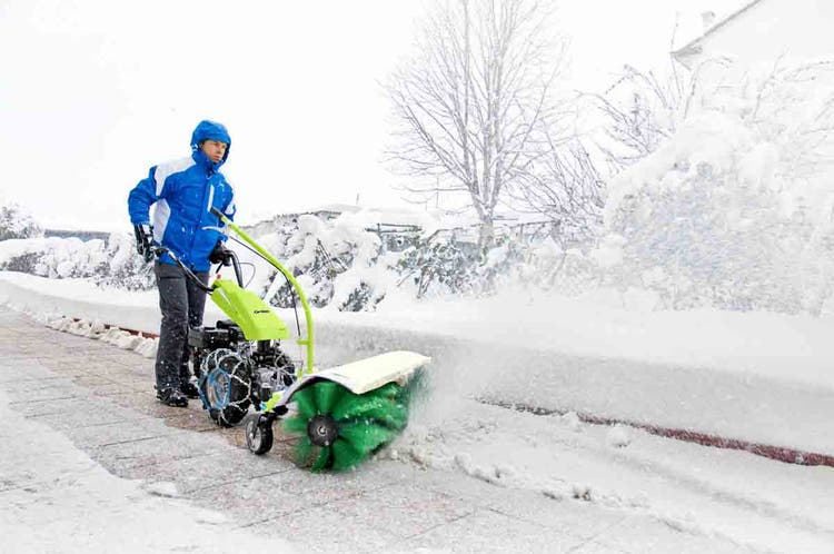 Grillo GF 2 Balkenmäher im Schnee