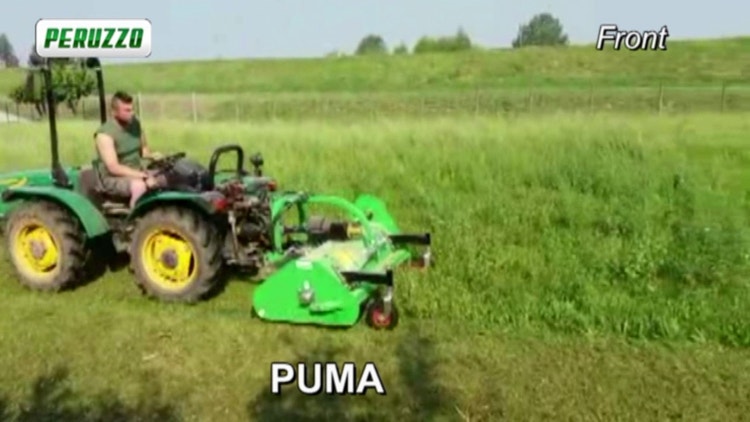 Video auf Youtube Peruzzo Puma Schlegelmäher
