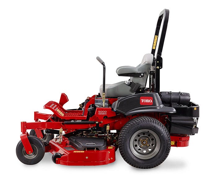Seitenansicht links Toro Z-Master 6000 Benzin Zero-Turn-Mäher