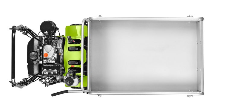 Grillo Dumper 507 von oben