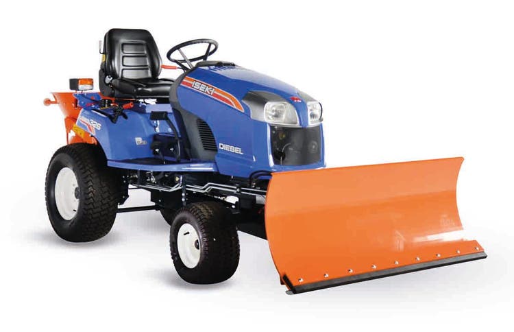Iseki SXG 324 /327 Traktor mit Planierschild